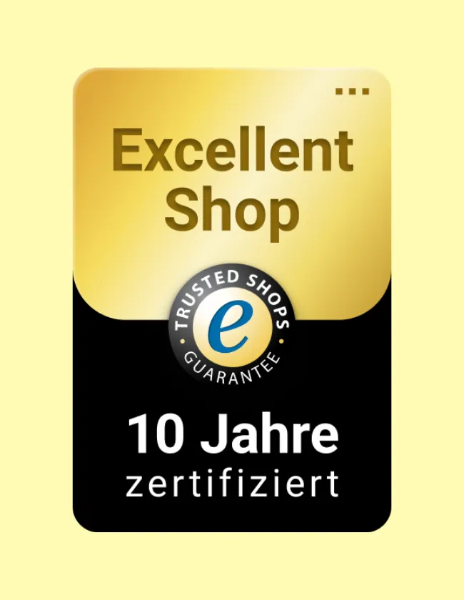 Isermann 10 Jahre Trusted Shops