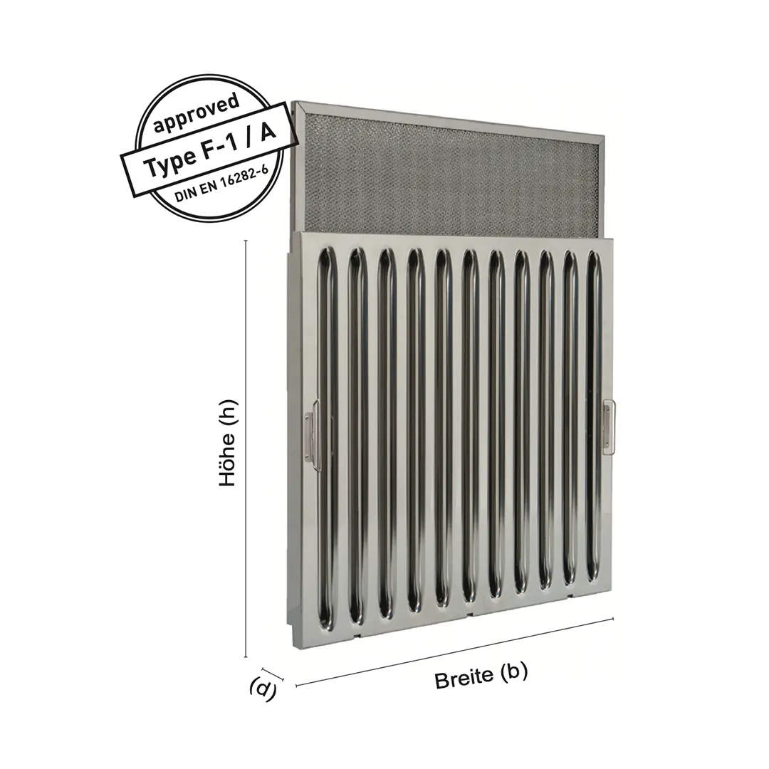 Kombi-Flammschutzfilter FF-4S35AD - Adapter