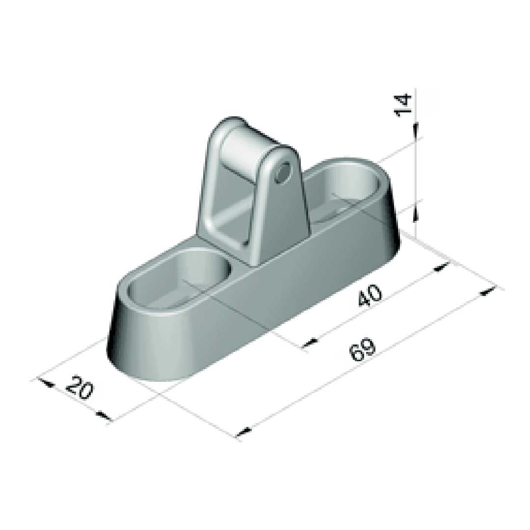 Kloben 6200-020921 für Verschluss Duplo